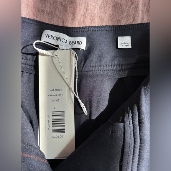 VERONICA BEARD
Haina Pinstripe Wool Blend Shorts - Picture 7 of 11